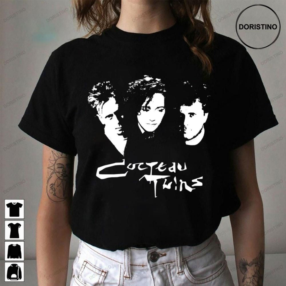 White Cocteau Twins Limited Edition T-shirts